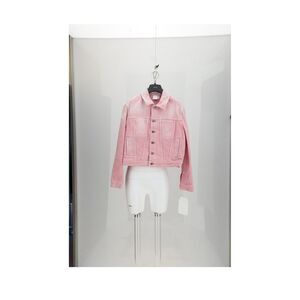 Dior Women Denim Jacket Pink